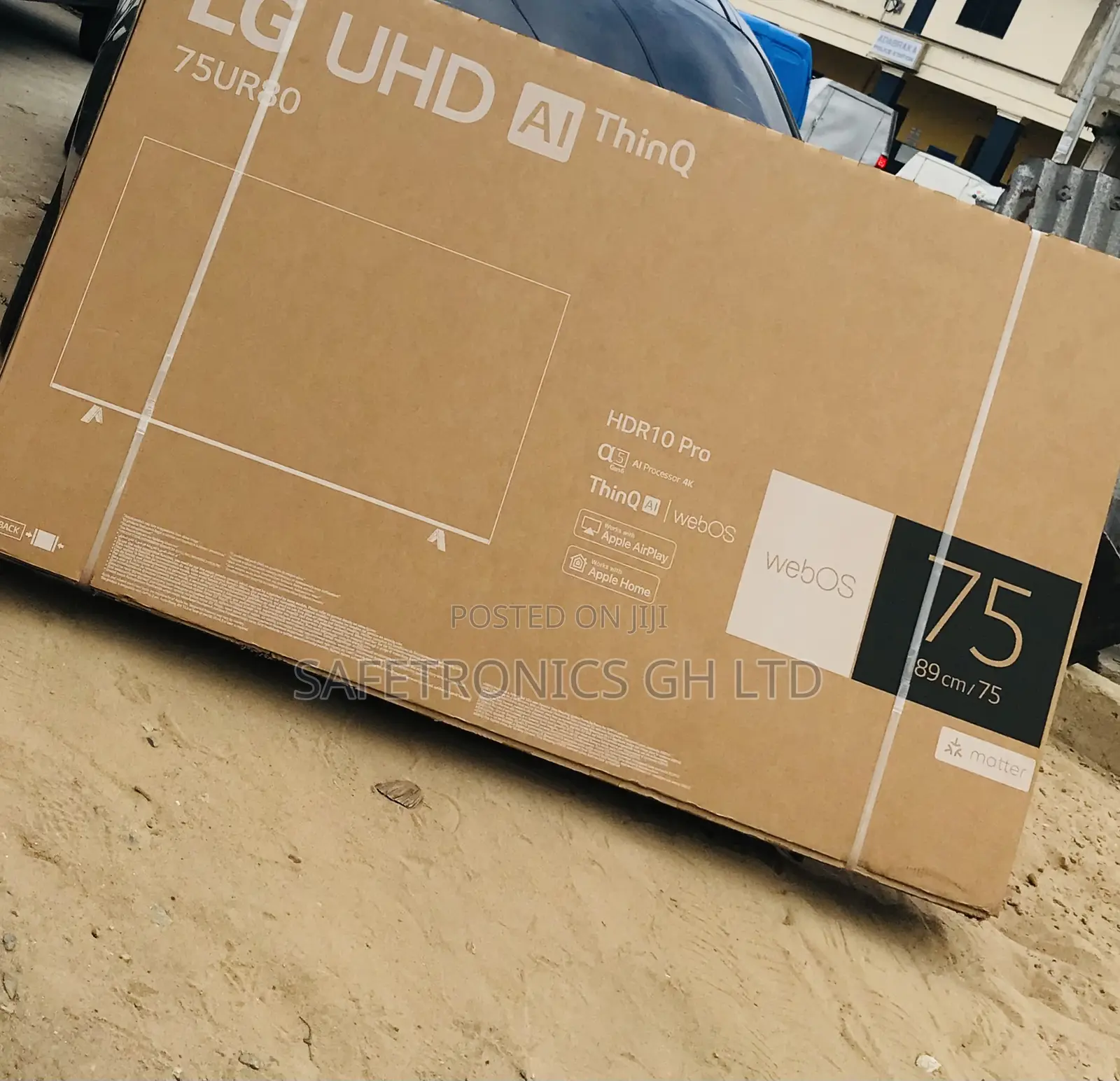75 Inch Lg Ur80 Sleek Uhd Electric Led Tv