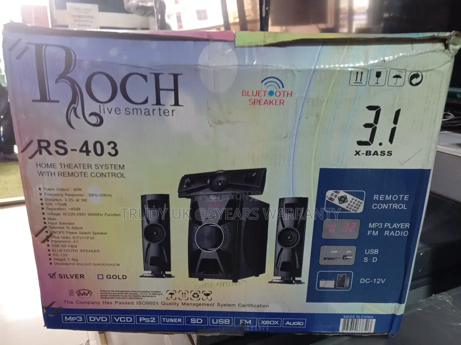 Buy Quality Brand New Roch Home Theater Bluetooth Speaker