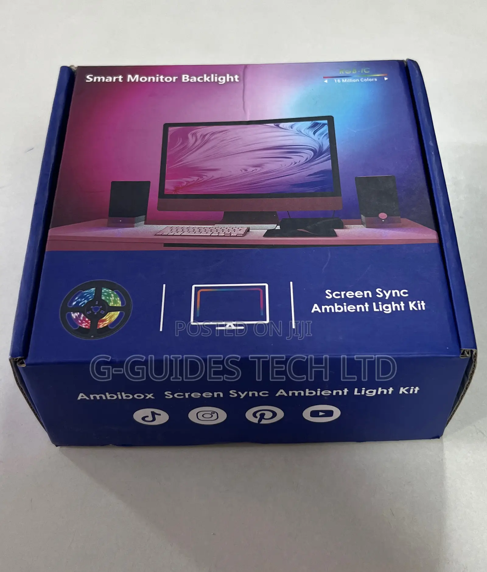 TV Strip Light, Smart Monitor Backlight,Rgb Atmosphere Light