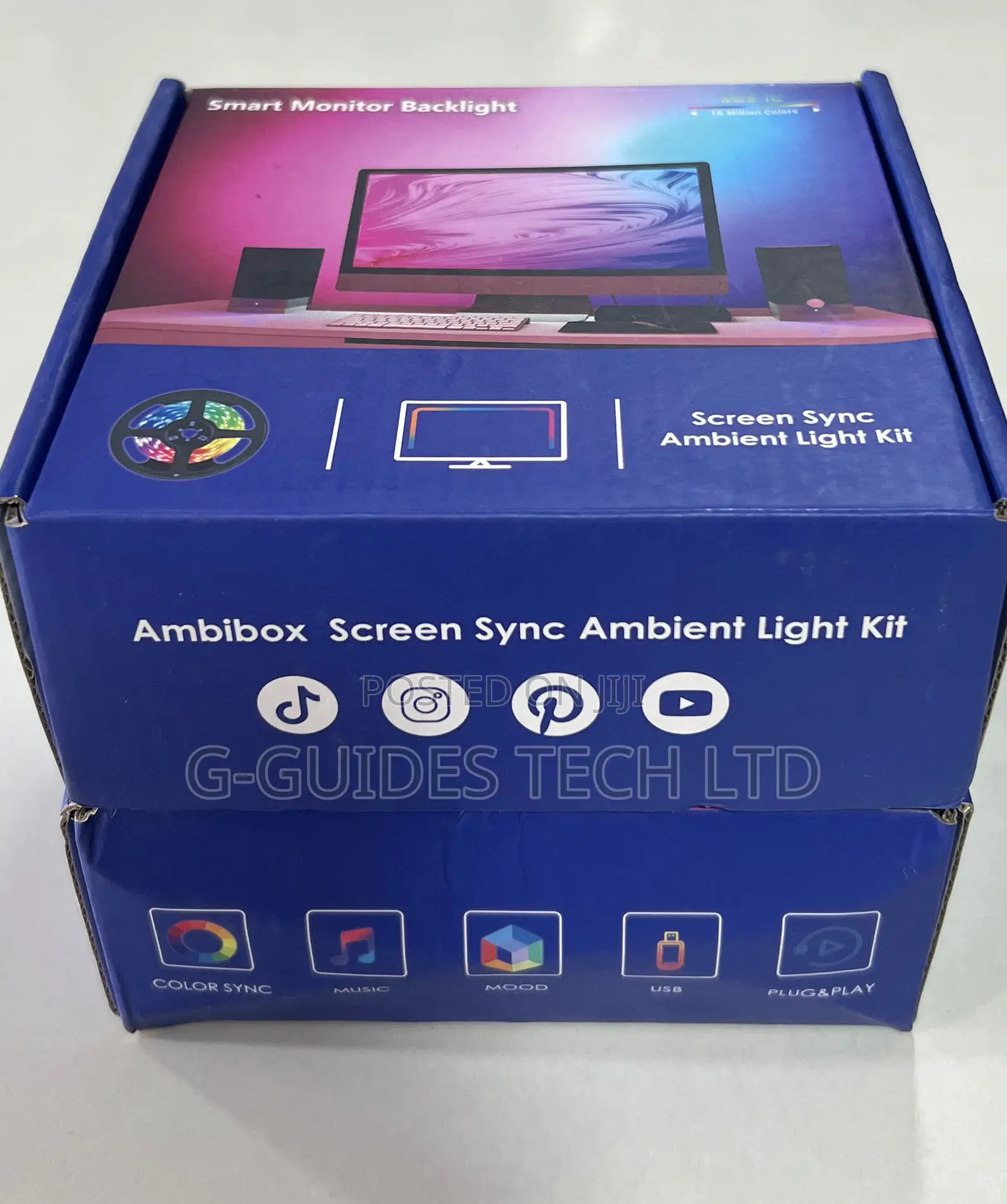 TV Strip Light, Smart Monitor Backlight,Rgb Atmosphere Light
