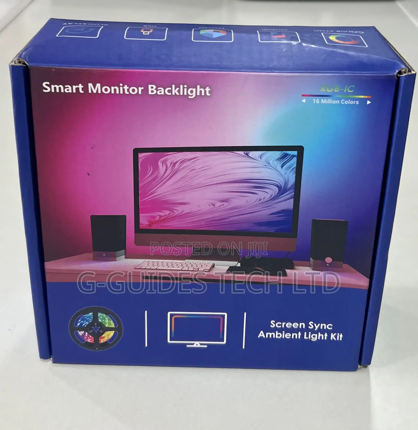 TV Strip Light, Smart Monitor Backlight,Rgb Atmosphere Light