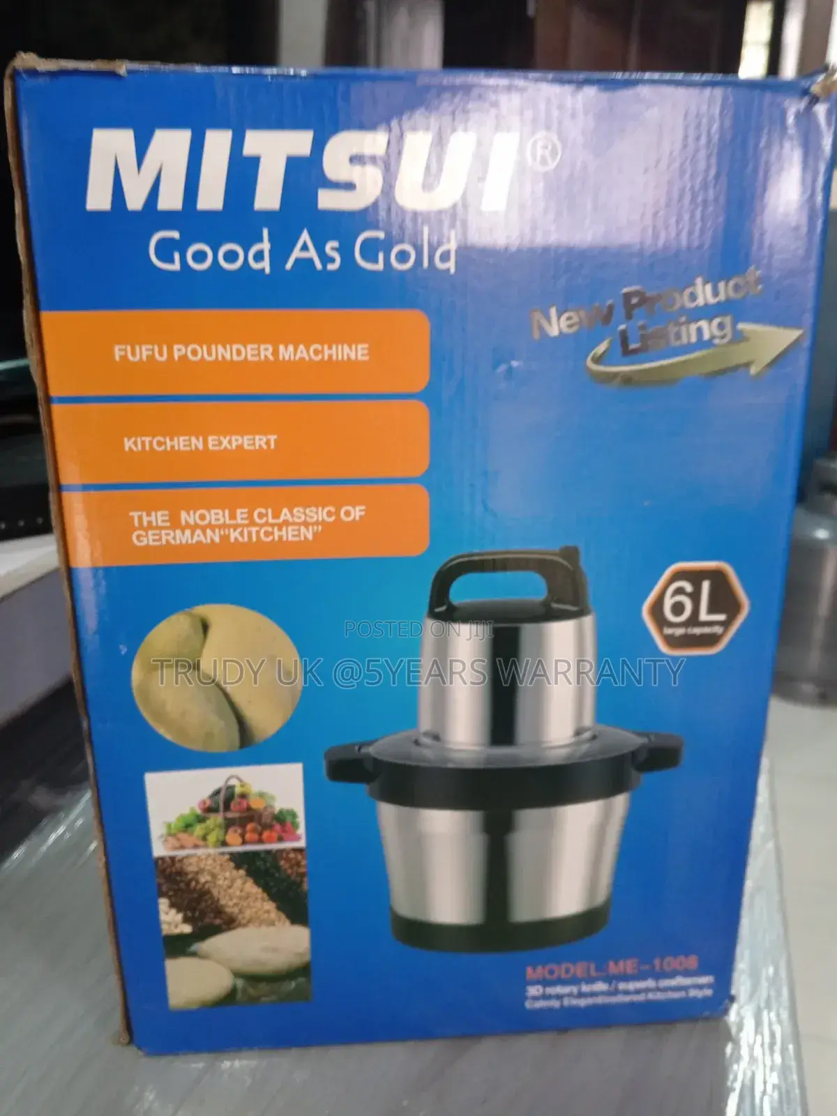 Mitsui Brand New Fufu Pounder Machine Kitchen Expert
