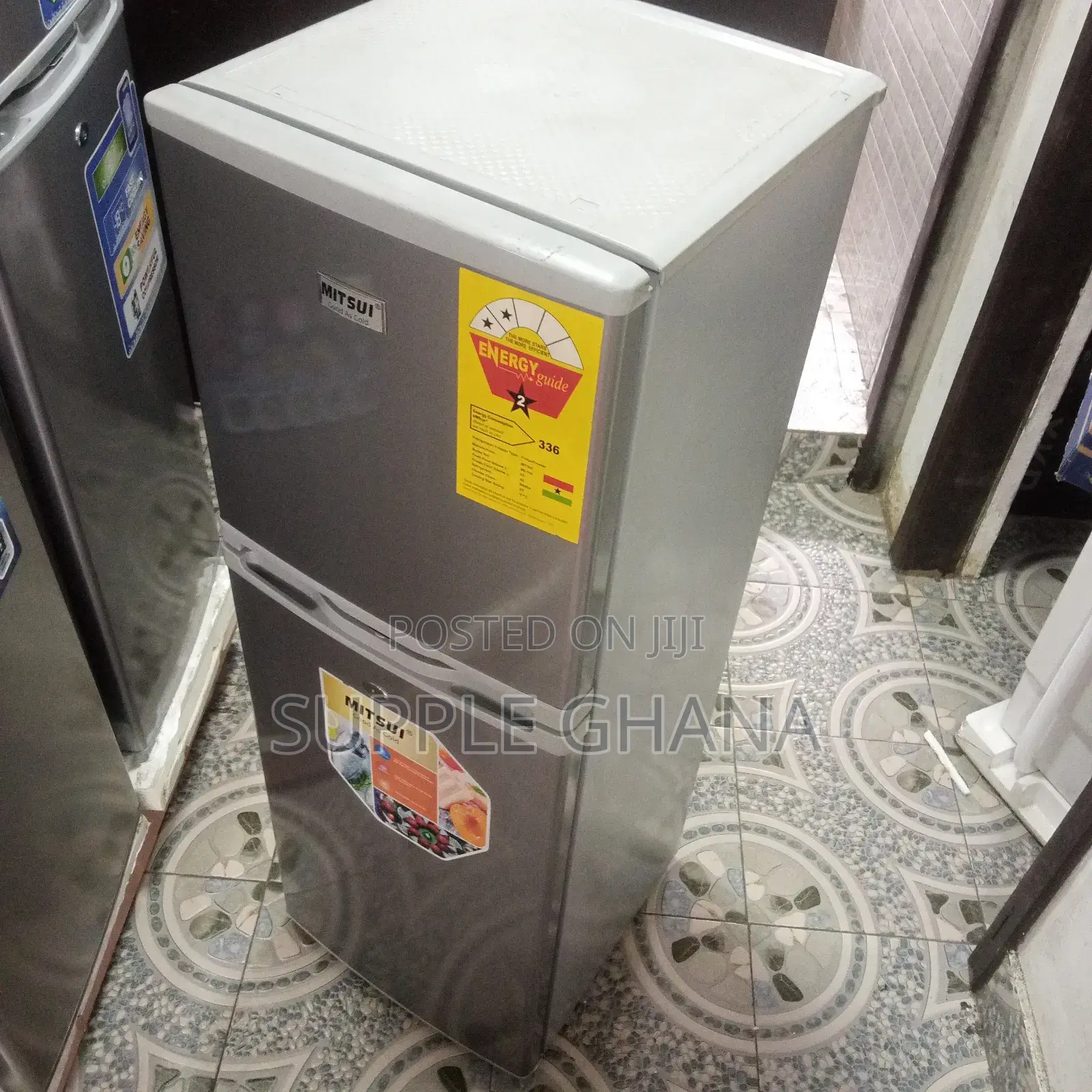 Silver MITSUI Refrigerator ME_168 MITSUI Refrigerator Proper