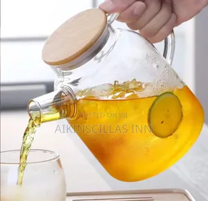 Hot and Cold Glass Jar