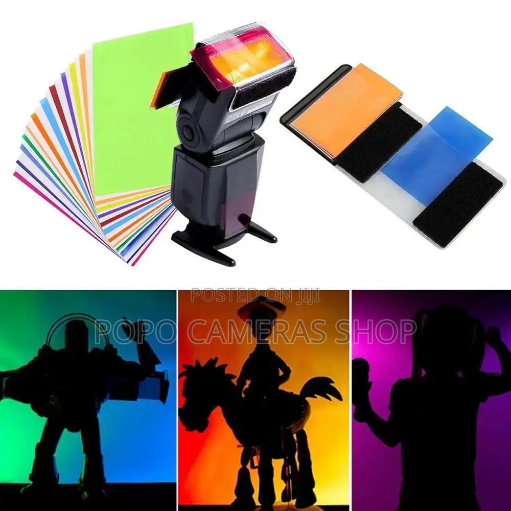 Speedlight Gels With Bag