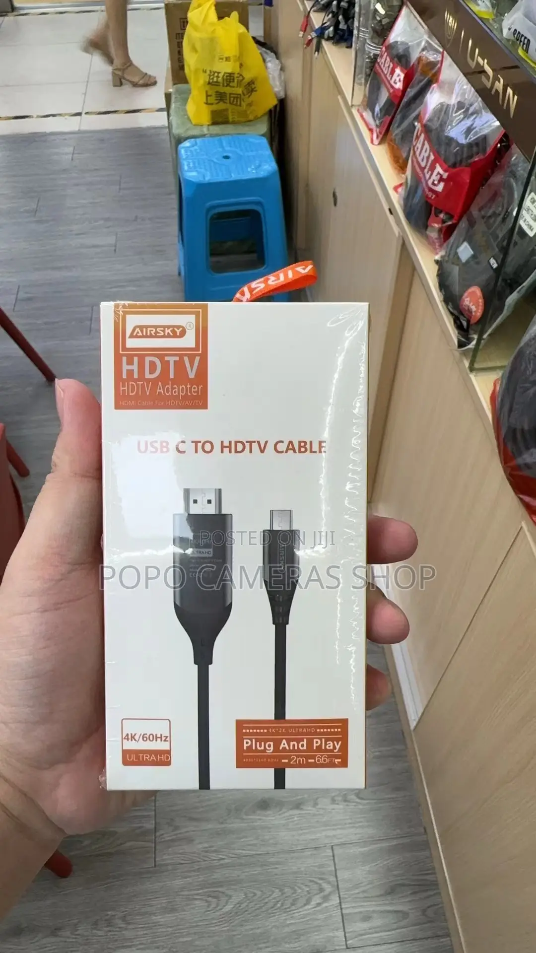 2 Meters Type C to Hdmi Cable