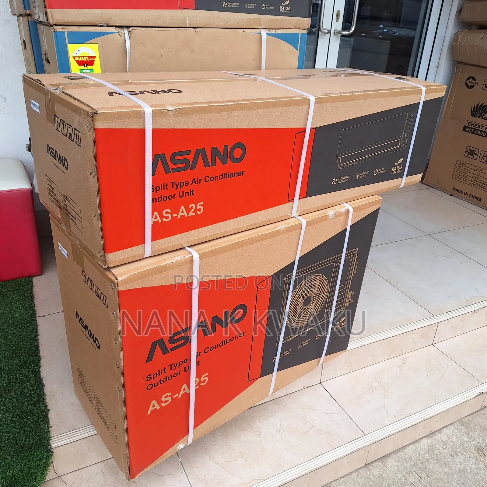Powerful Motor 2.5hp_split Air_condition_asano