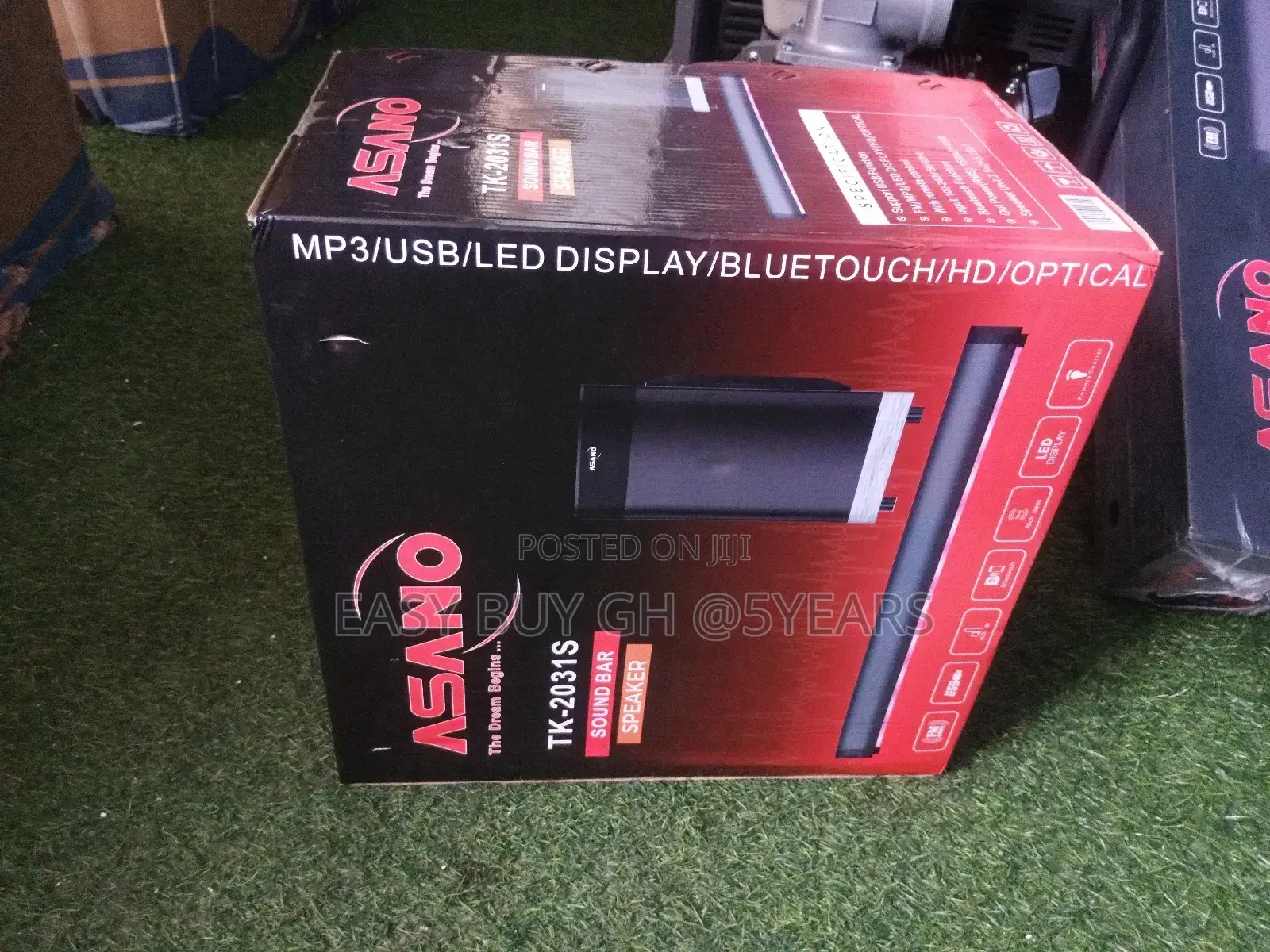 Asano Sounds Speaker Quality Out Sound One Year Warranty.