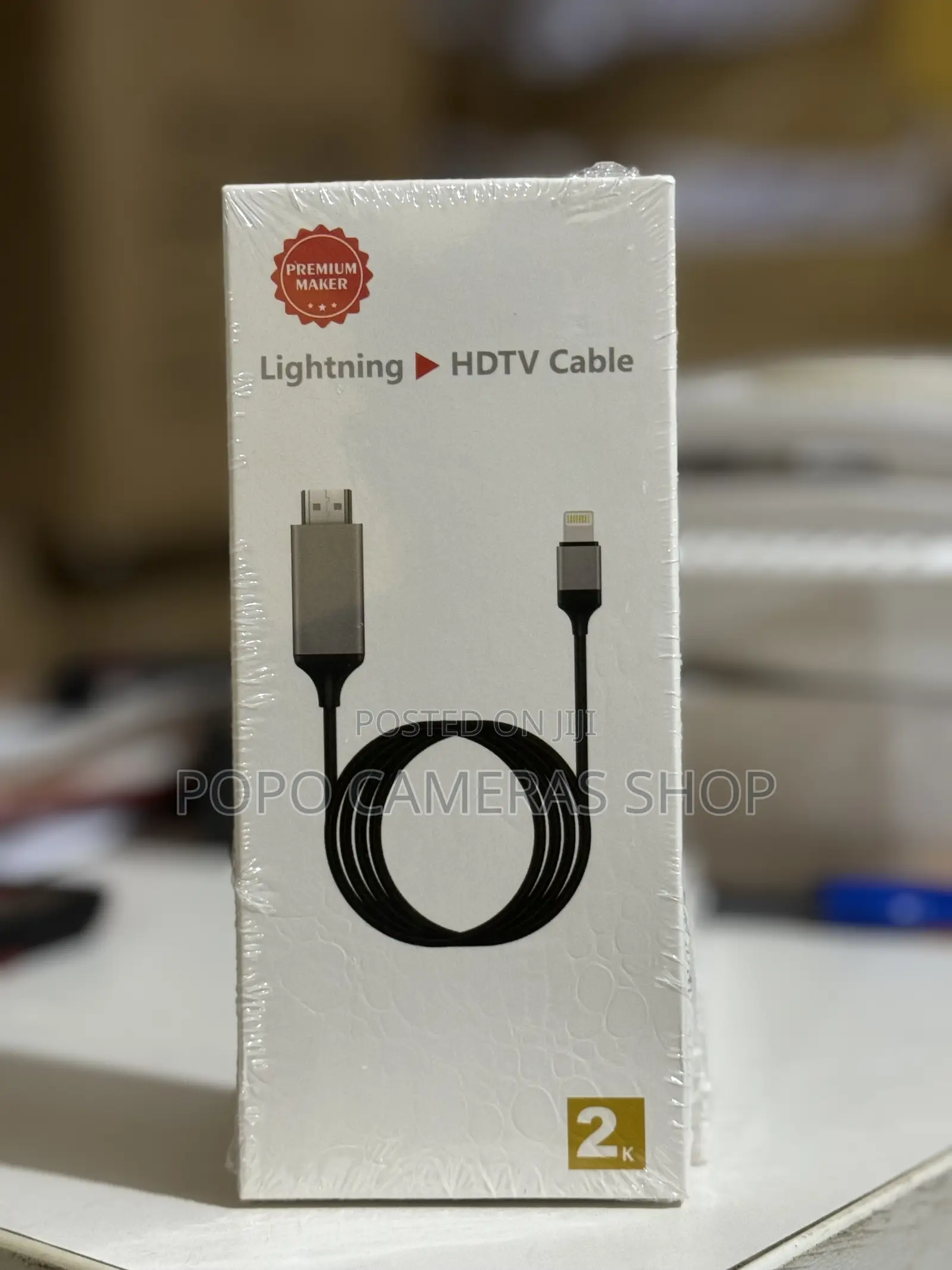 2 Meters iPhone Lightning to HDTV Cable ( Transfer