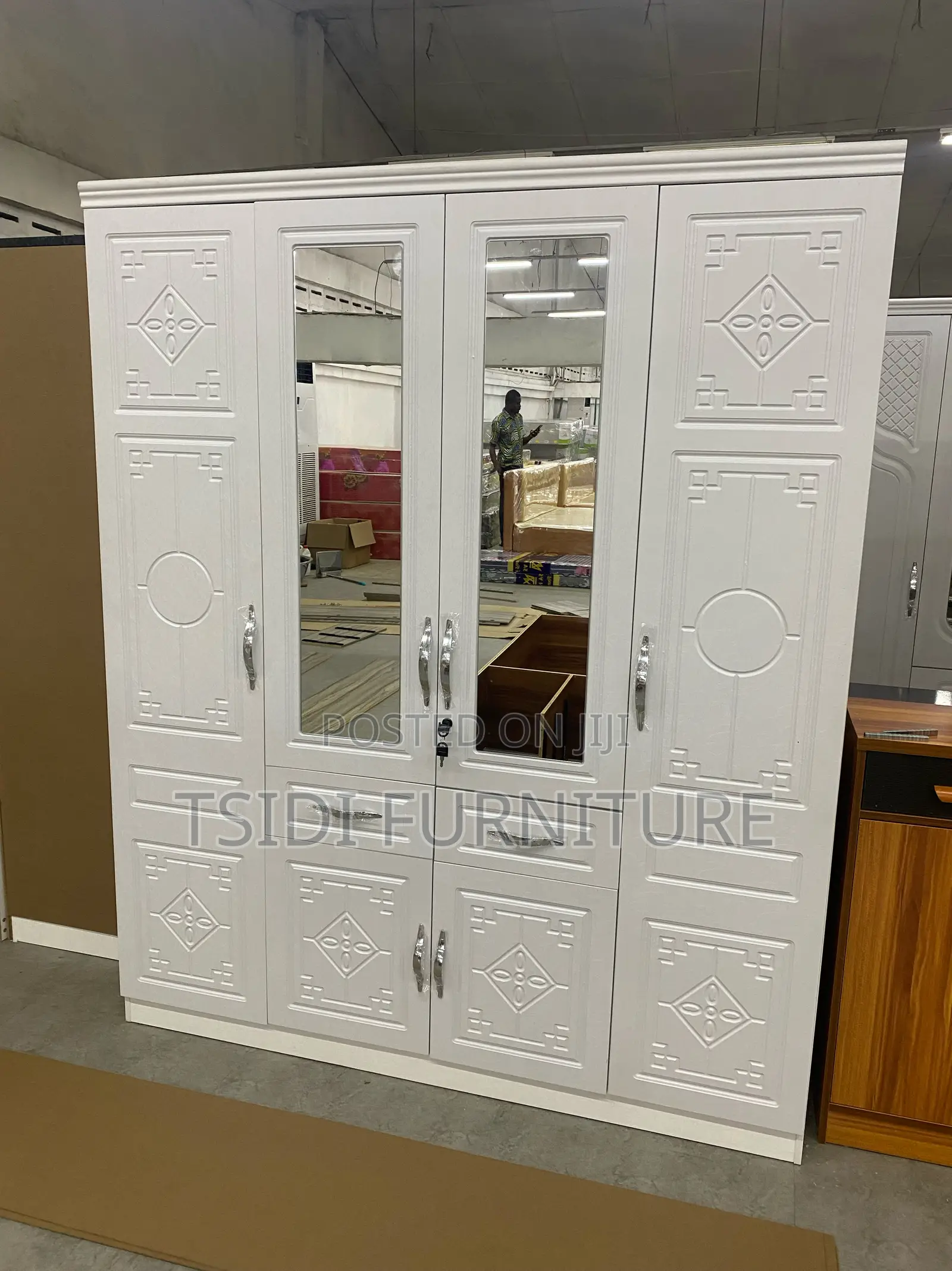 Quality Four Door Wardrobe