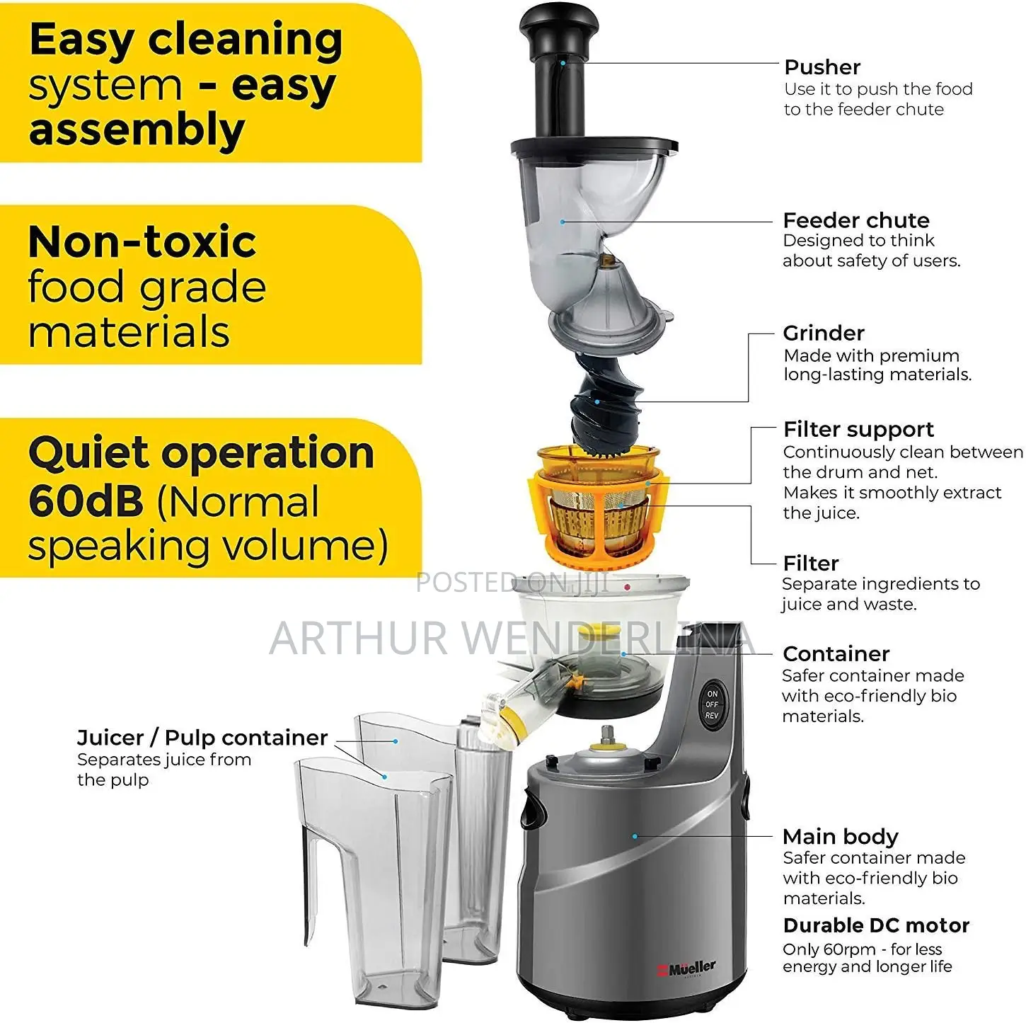 Cntronic Slow Juicer