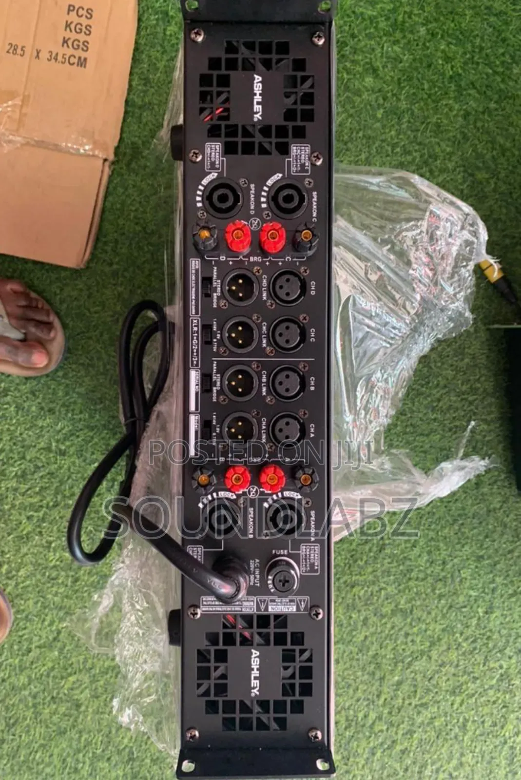 Ashley 4-Channel Mid Amplifier