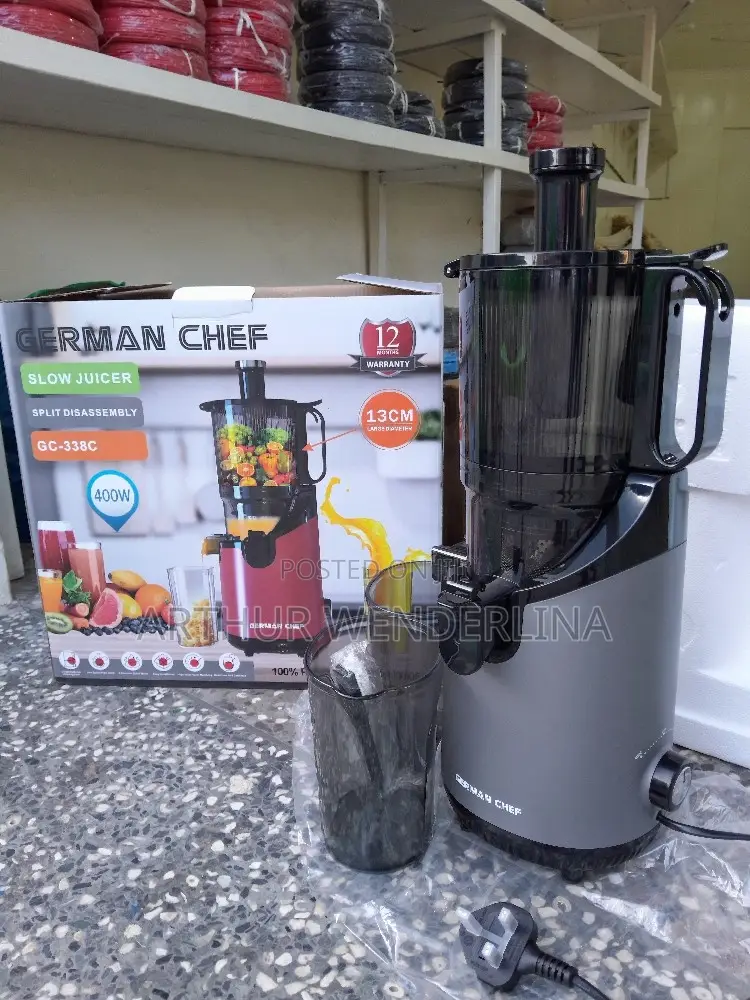 Quality German Chef Slow Juicer