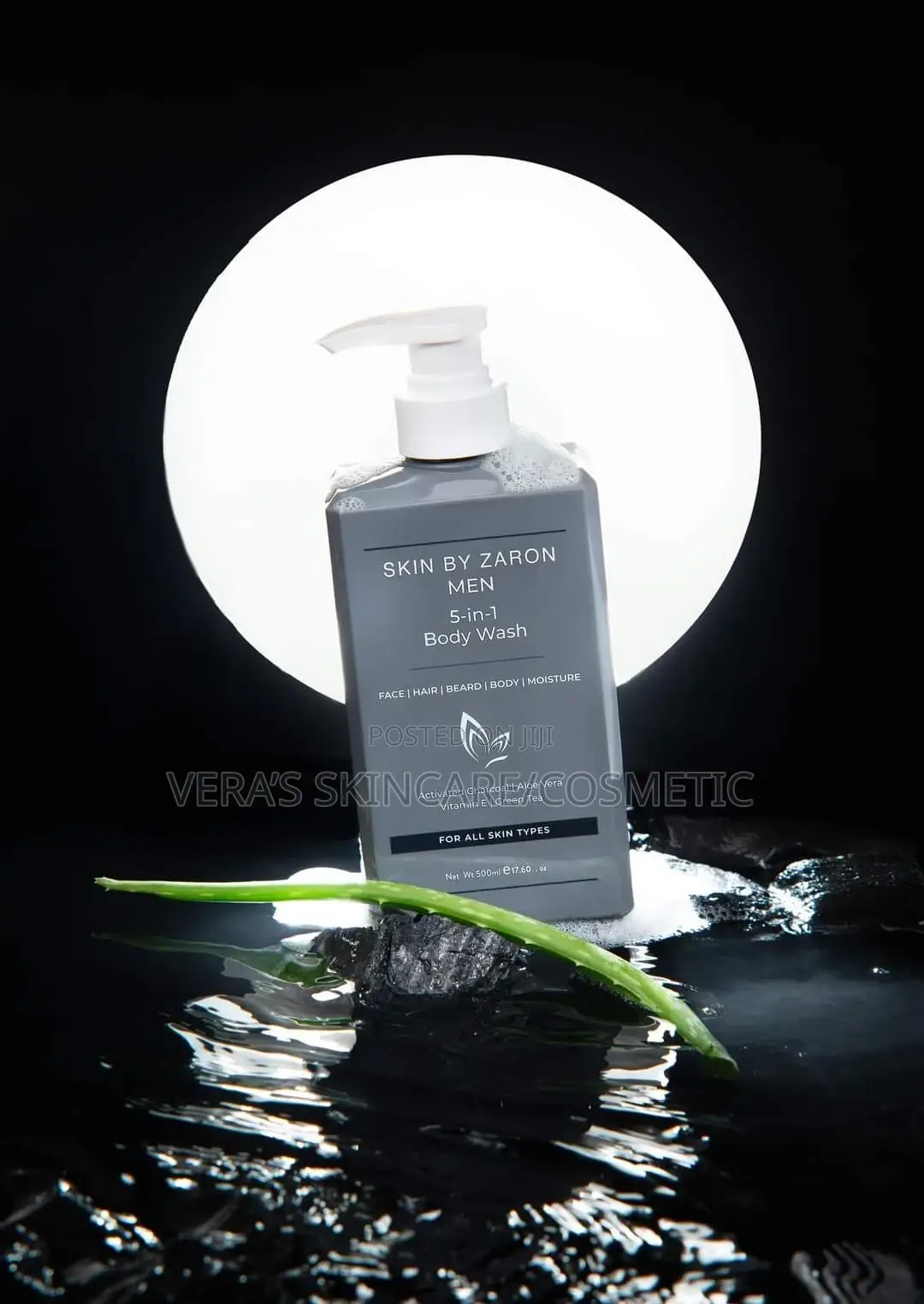 Skin by Zaron Men Body Wash and Lotion