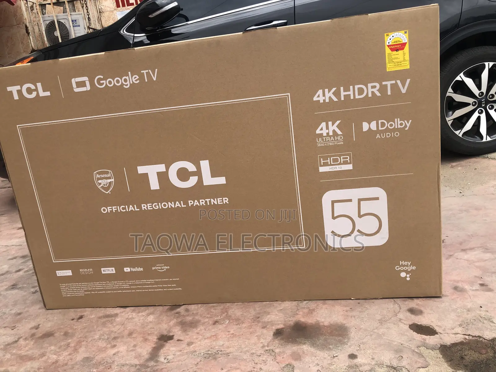 Incredible TCL 55” Android Google Tv