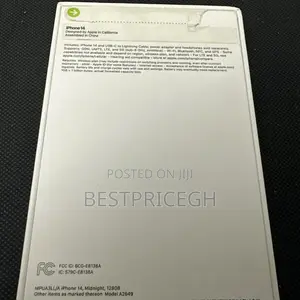 New Apple iPhone 14 128 GB Black