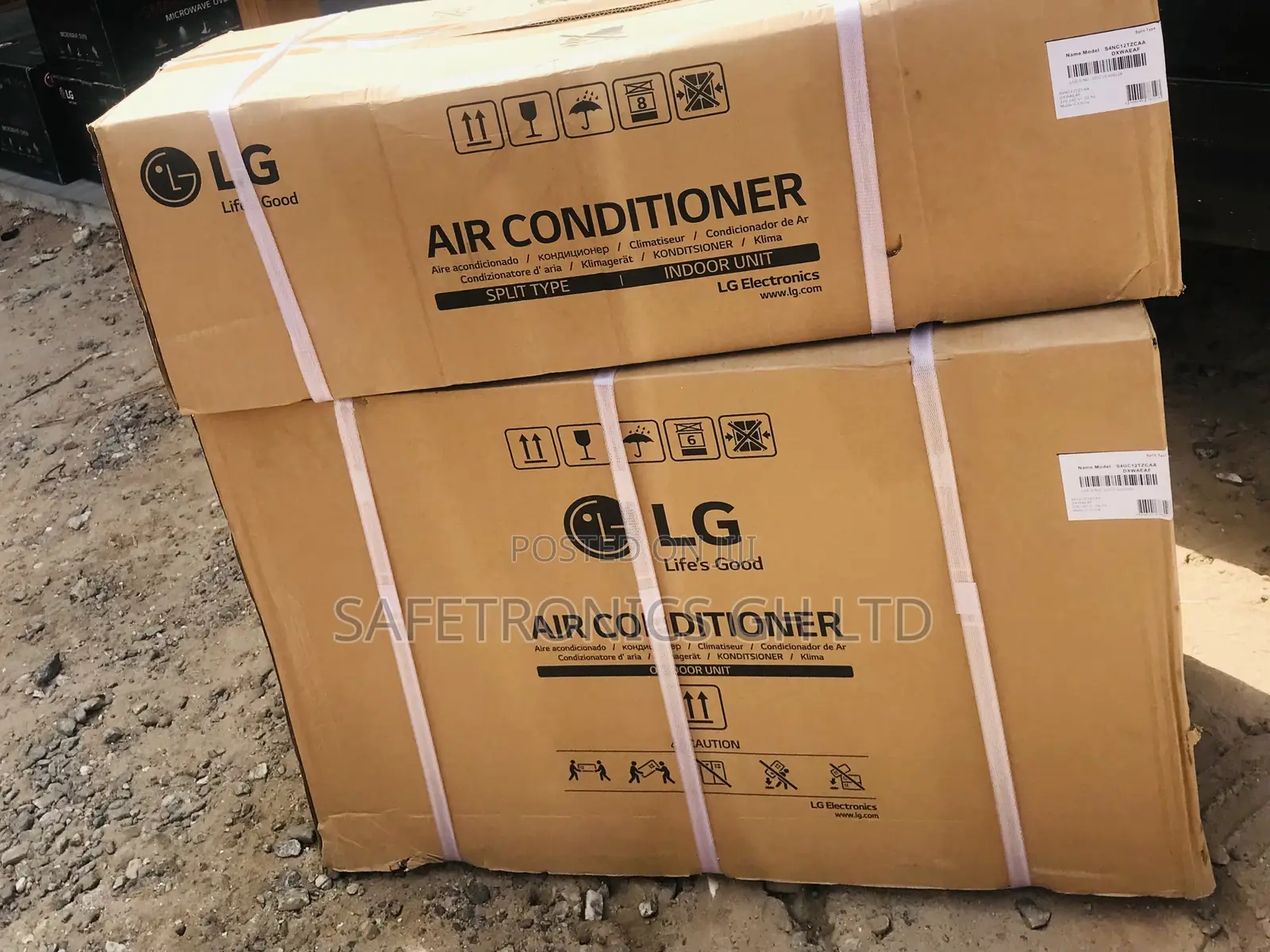 Energy Saving LG 1.5hp R410 Gas White AC