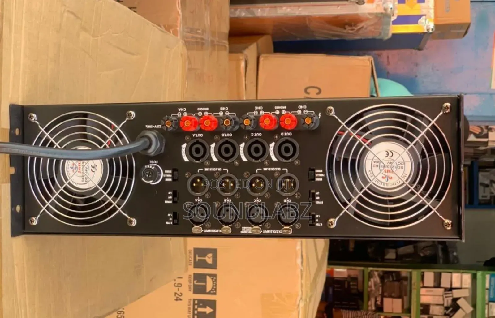 Ev S19000 4-Channel Bass Amplifier
