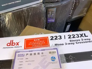 DBX 223/223xl Stereo 2-Way/Mono 3-Way Crossover