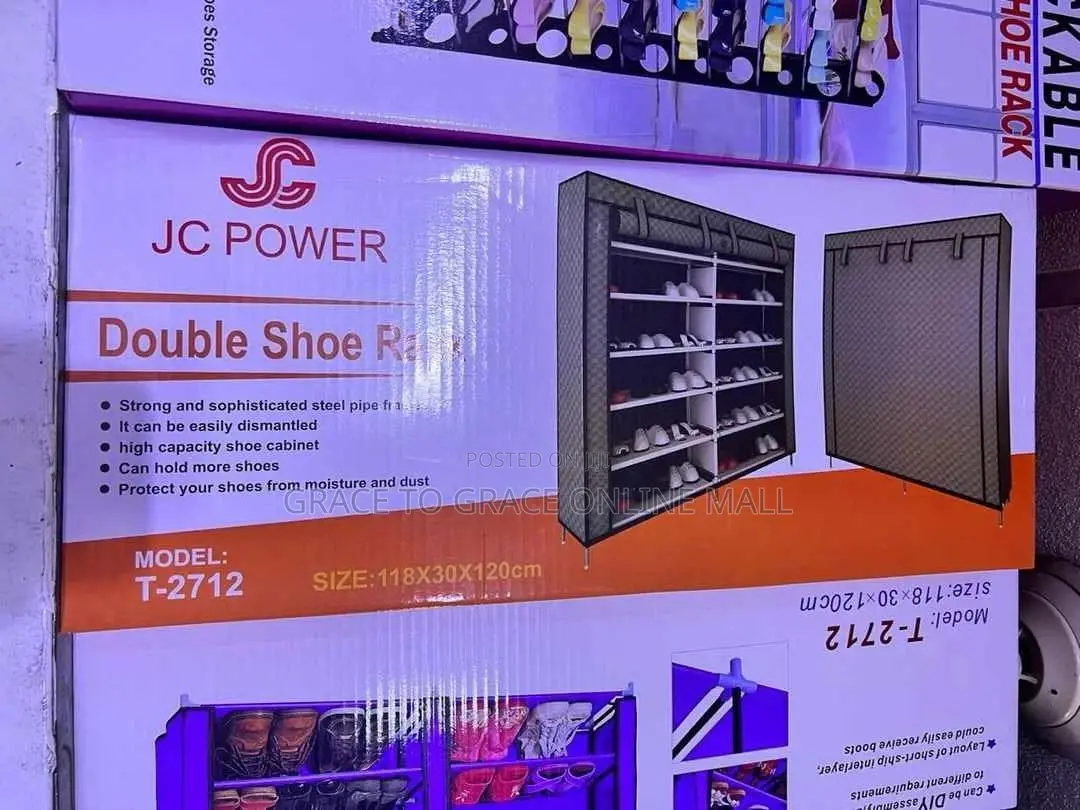 Double Shoe Rack Storage