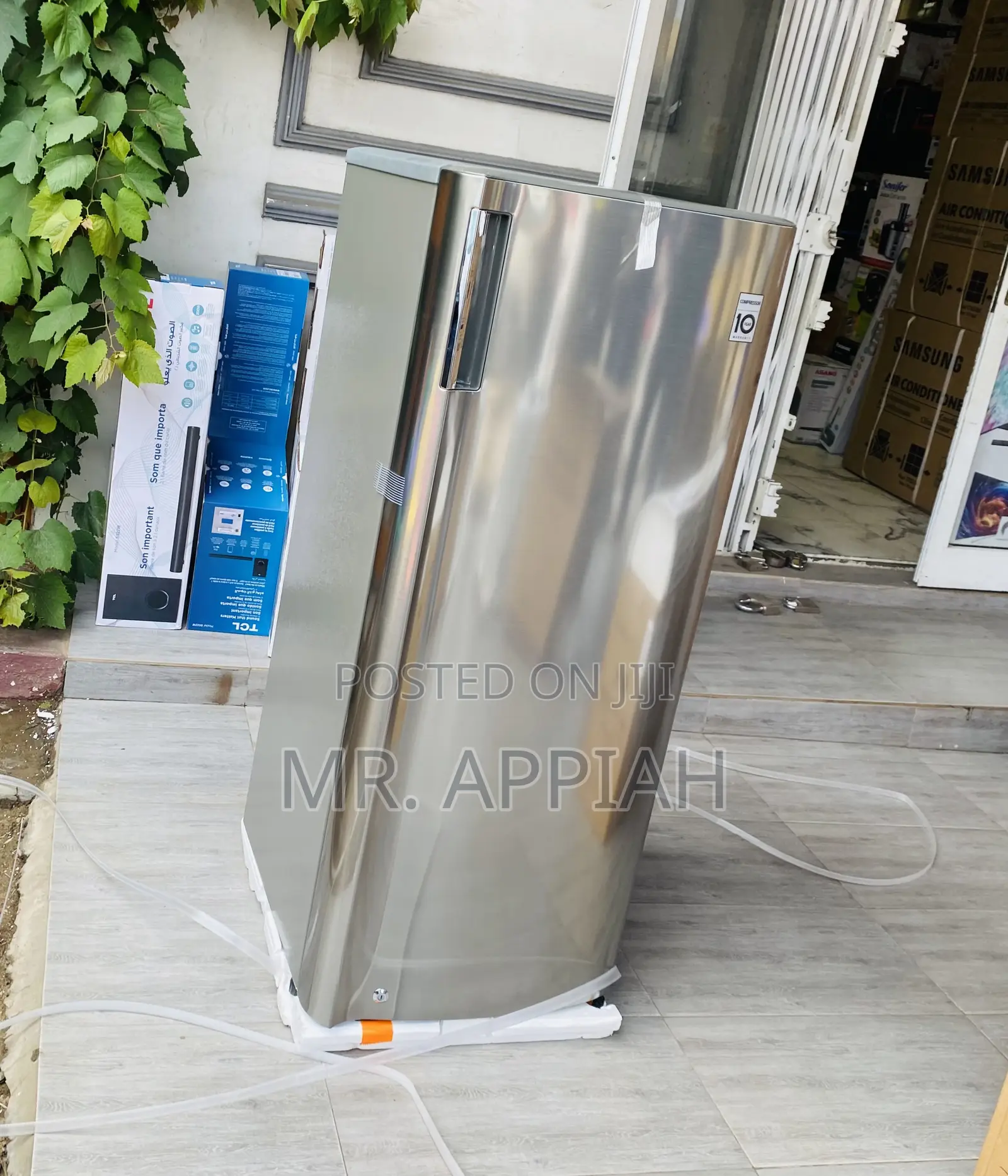 Sealed in Box LG 199L 1 Door Electric Fridge(GN-Y331SLS)Gray