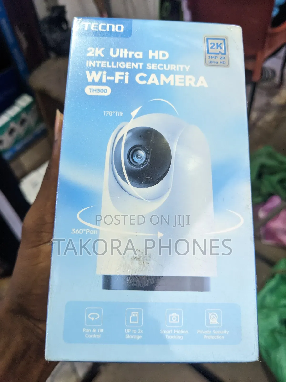 Tecno Intelligent Security Wifi Camera New in Box Available