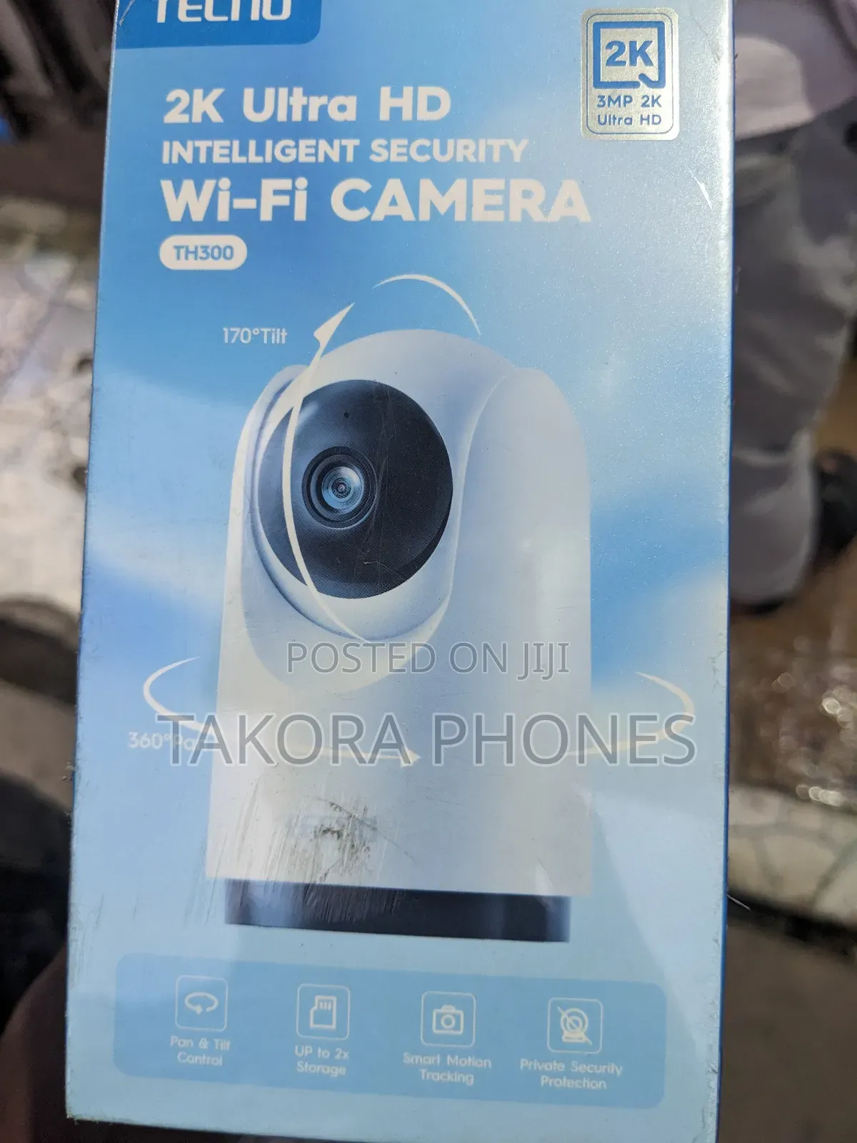 Tecno Intelligent Security Wifi Camera New in Box Available