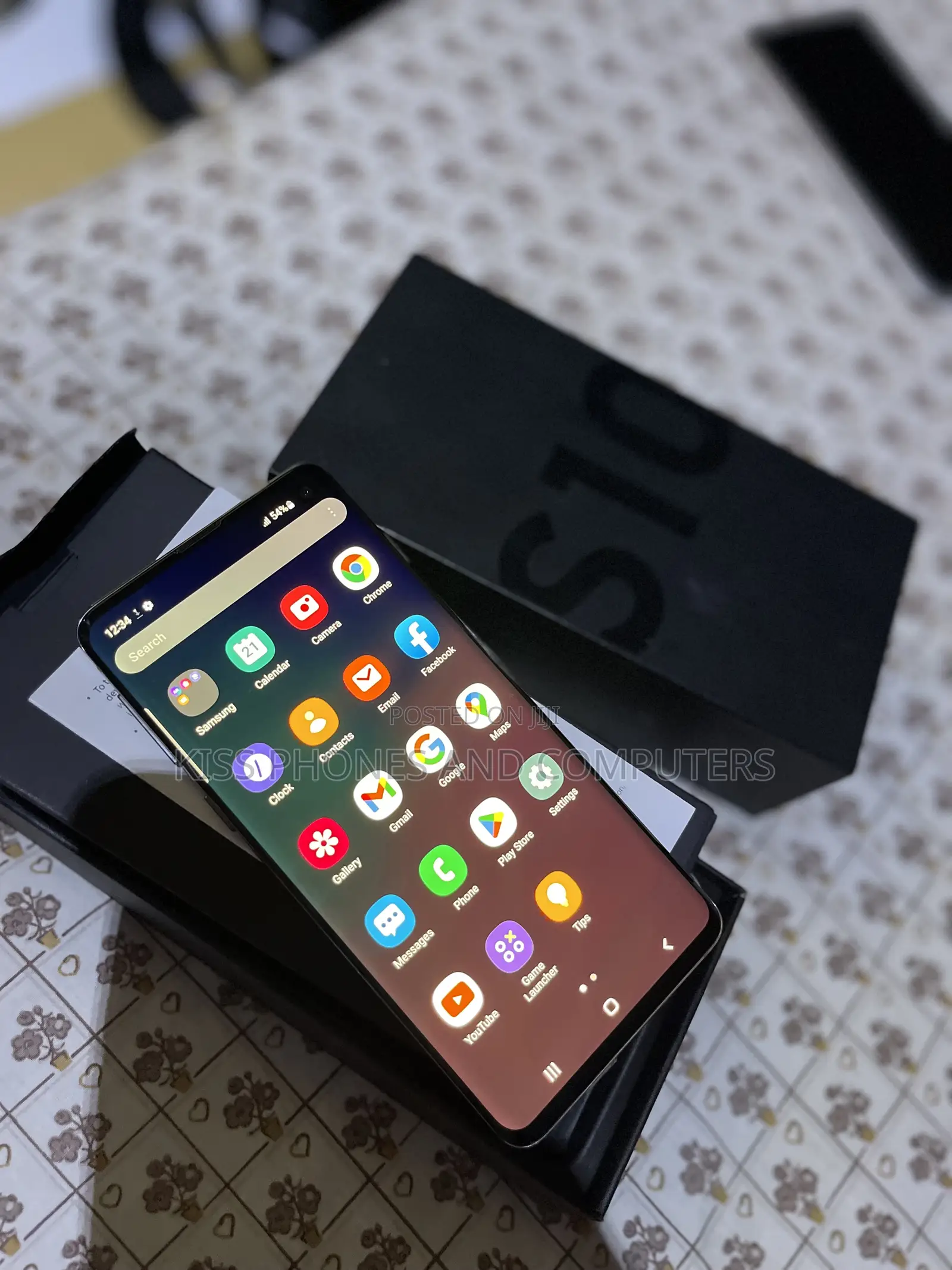 New Samsung Galaxy S10 128 GB Black