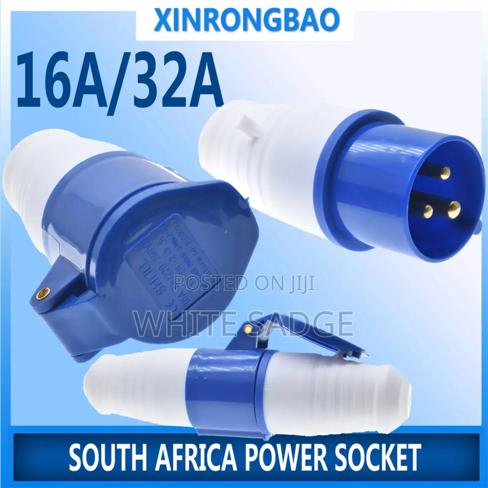 16a/32a Industrial Male/Female Plug
