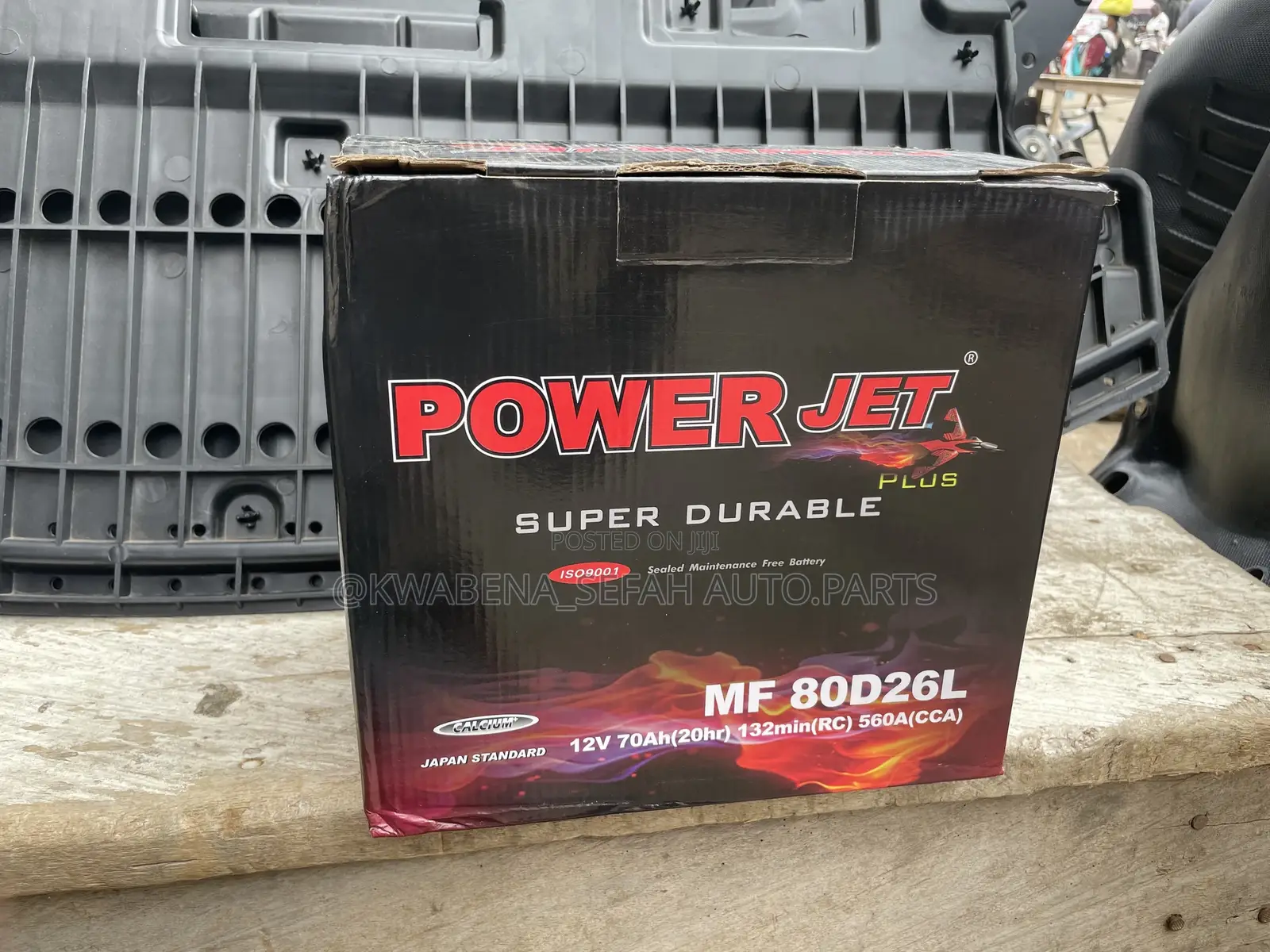 ORIGINAL POWER JET BATTERY [15 Plate] Available for All Cars