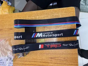 Seat Belt Rope Black 4 Pieces Seat Belt and Parts Universal