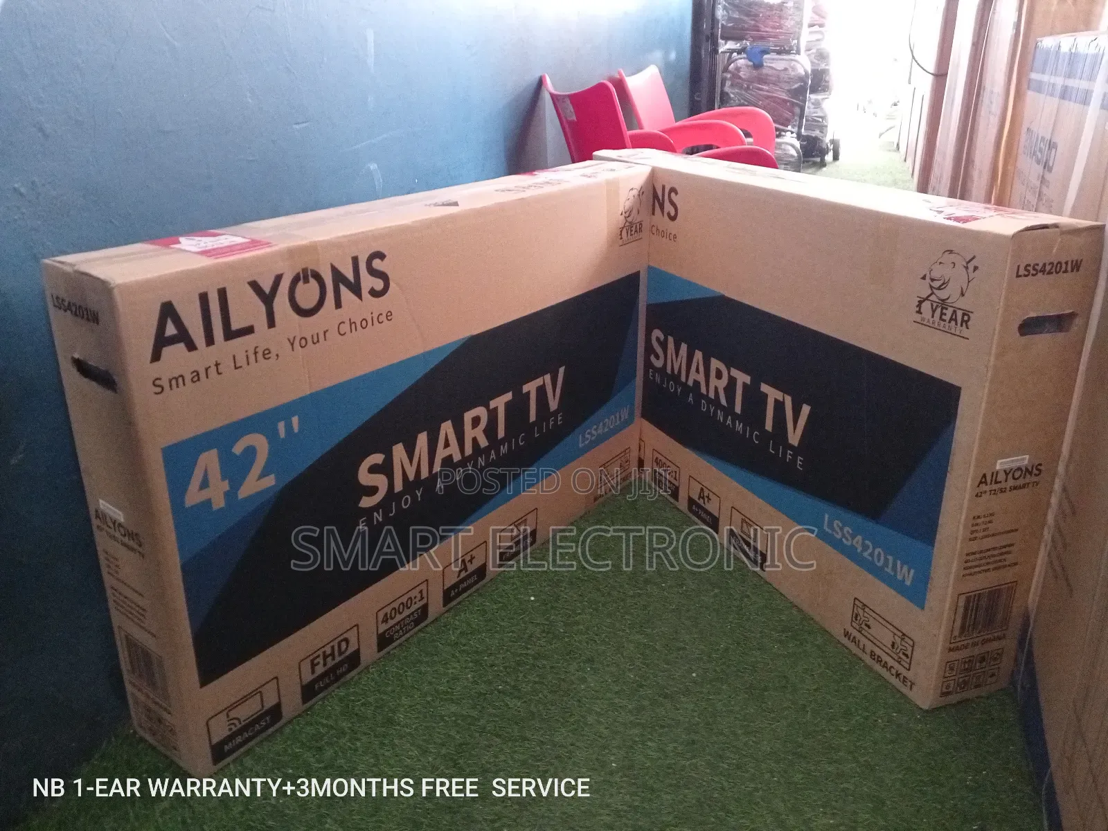 42inches Ailyons Television Television