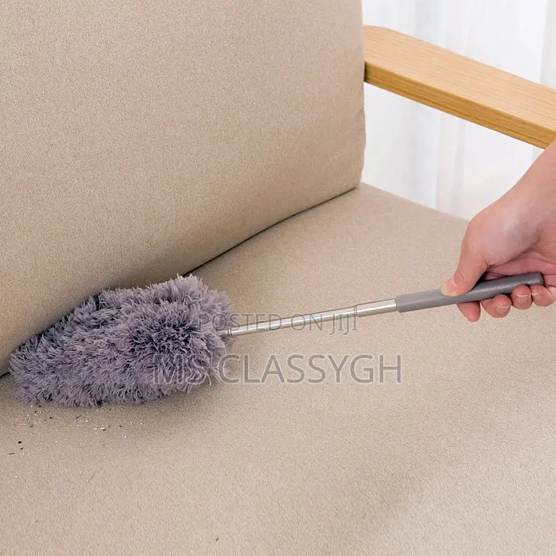 Adjustable Microfiber Dust Brush Extend Stretch Feather Home