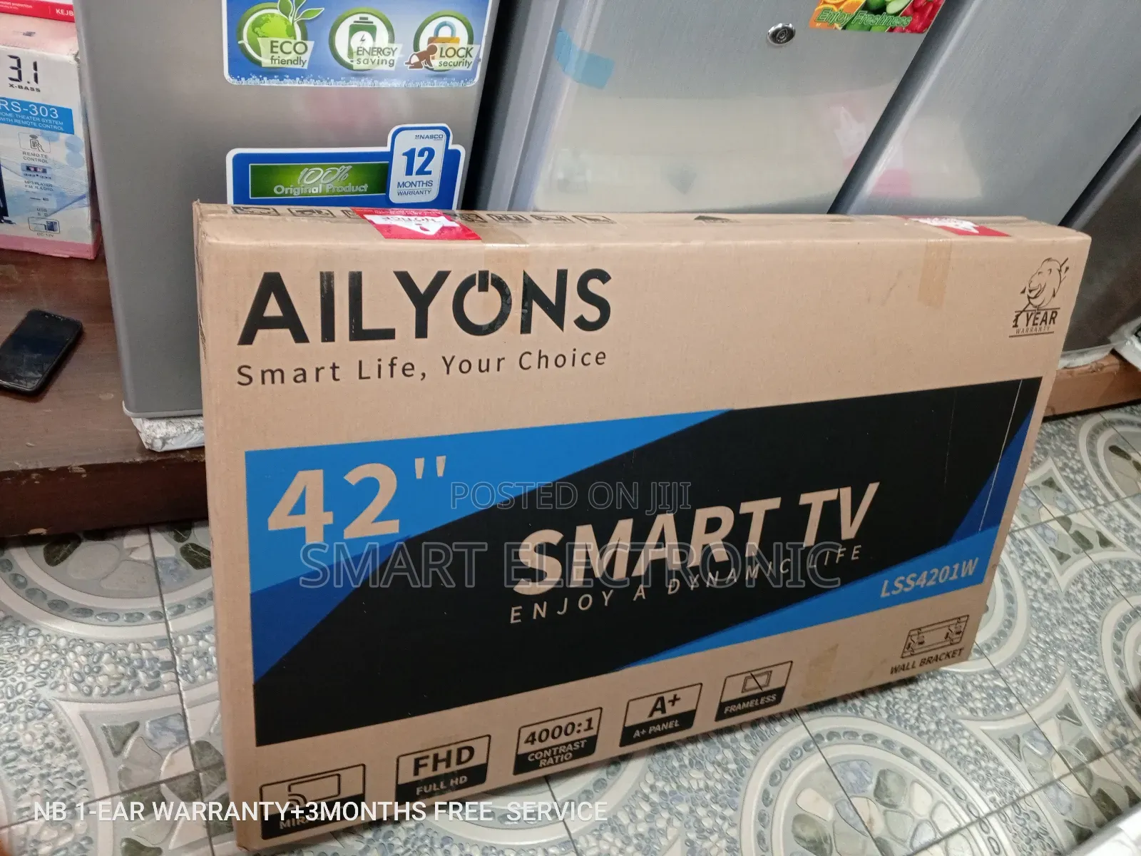 Ailyons Television Television 42inches Smart Android Tv