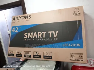 Ailyons Television Television 42 Inches Frameless Design