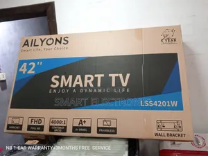 Ailyons Television Television 42 Inches Frameless Design