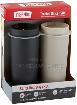 Thermos 18oz/ 530ml Travel Tumbler _ 270ghs Each