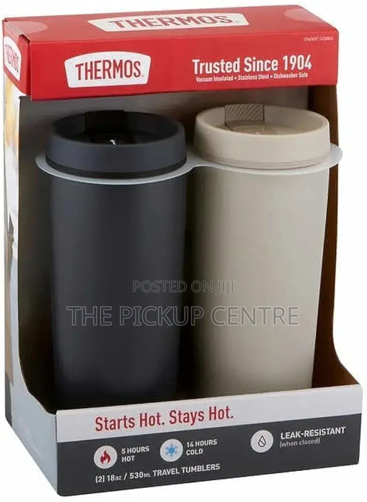 Thermos 18oz/ 530ml Travel Tumbler _ 270ghs Each
