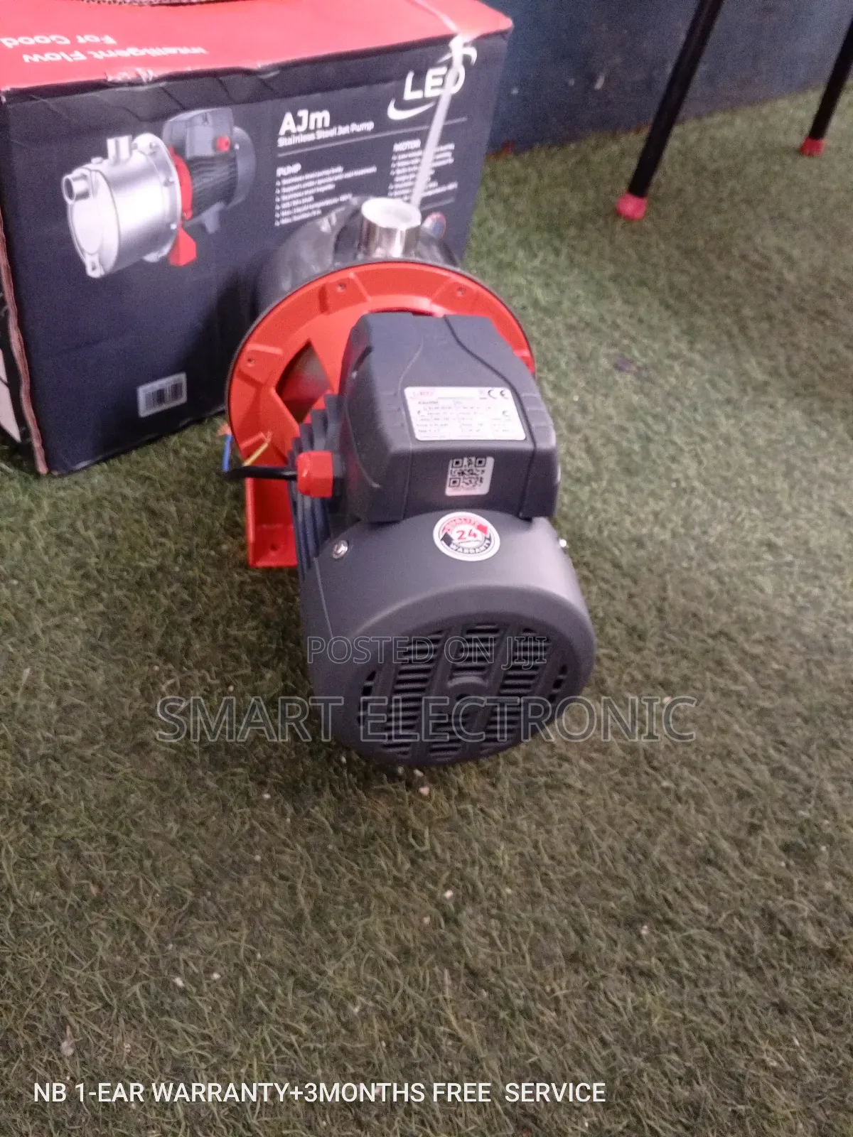 Stainless Steel Jet Pump- 1.0HP Leo Water Pump