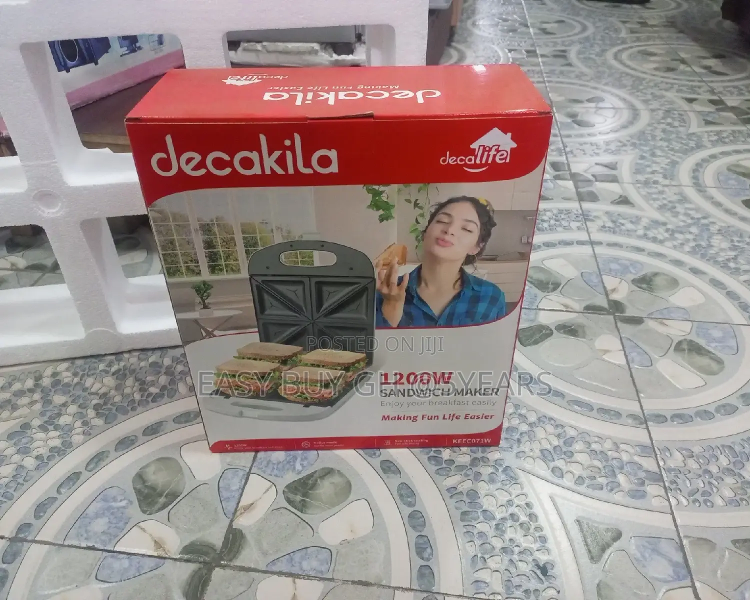 Making Fun Life Easier Decakila Sandwich Maker.