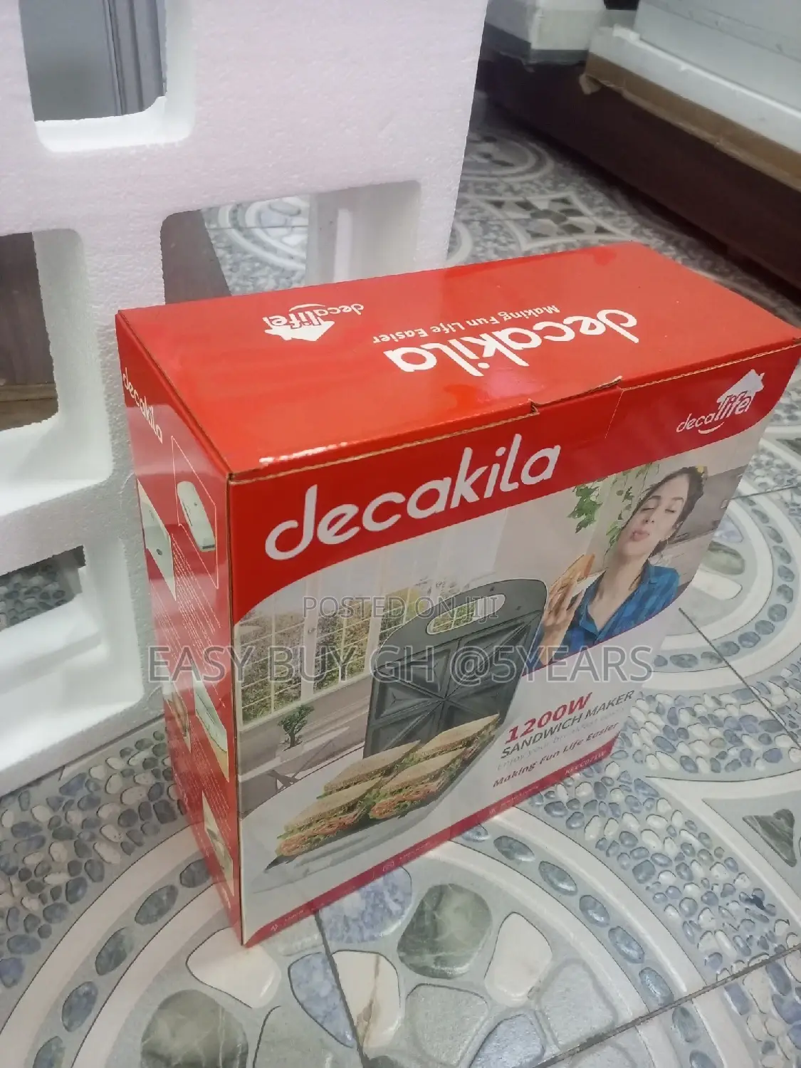 Original Sandwich Maker Decakila Quality and Affordable.