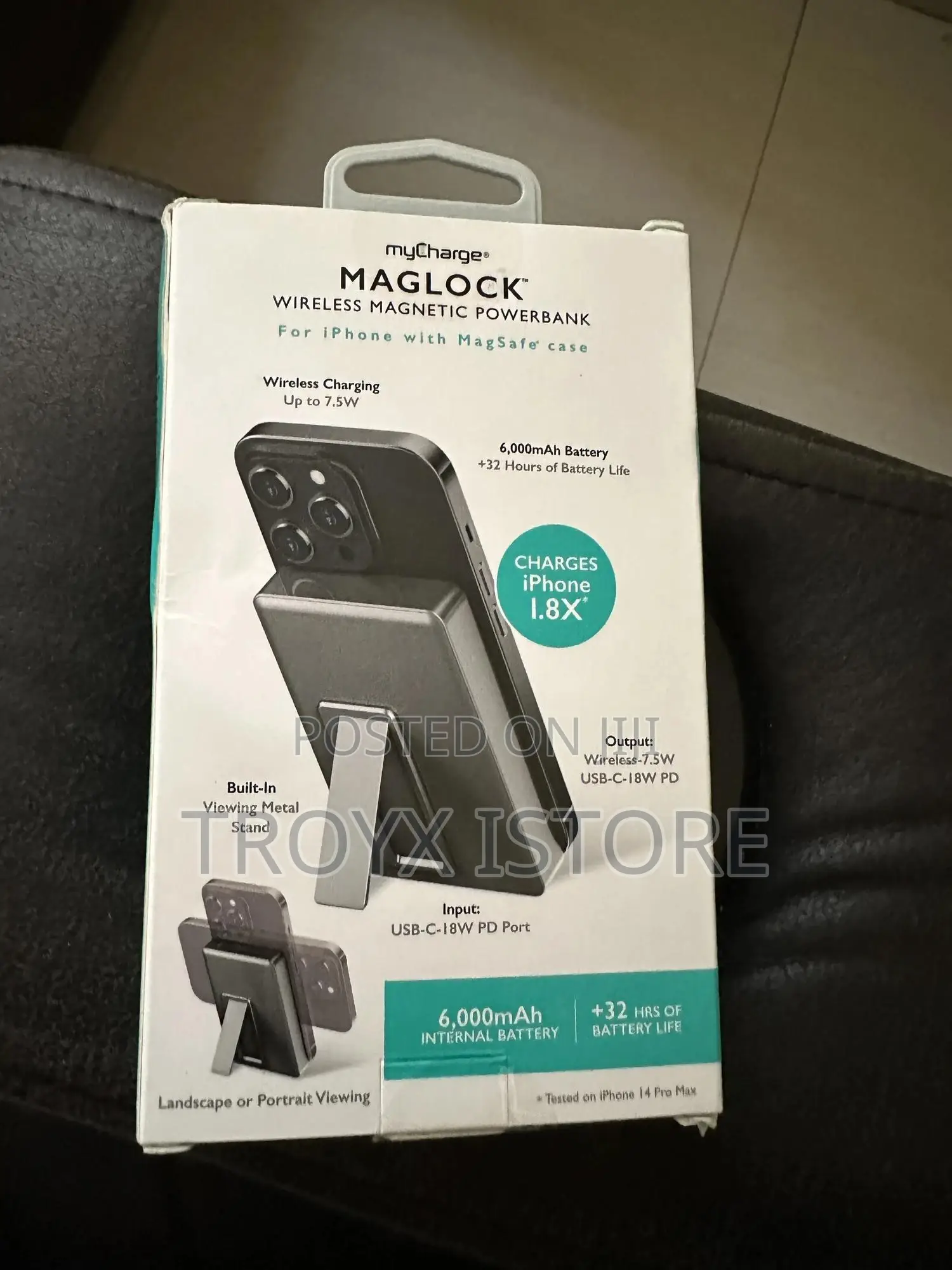 Maglock Wireless Magnetic Powerbank
