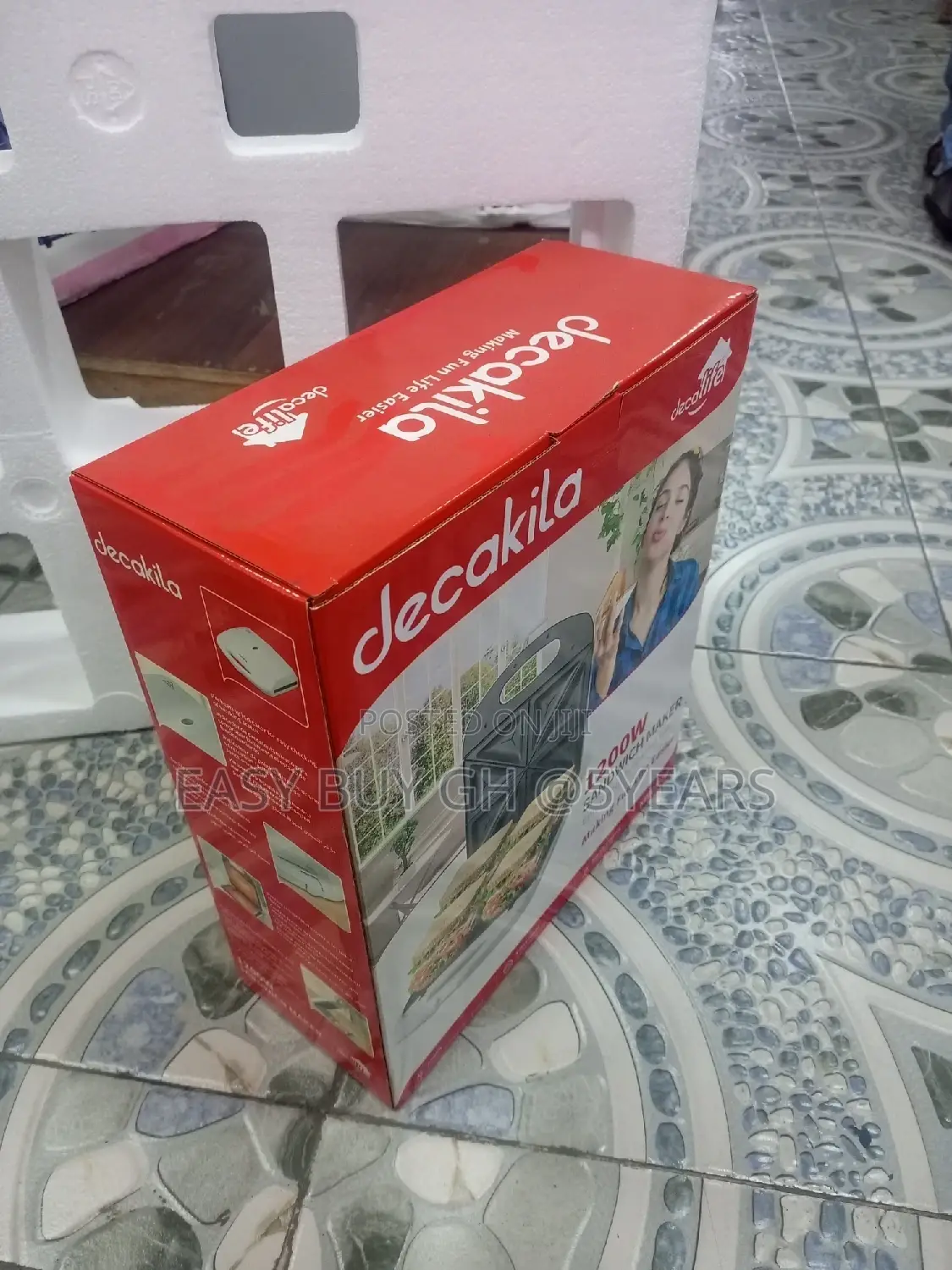 Decakila Good 1200w Sandwich Maker Quality and Affordable.