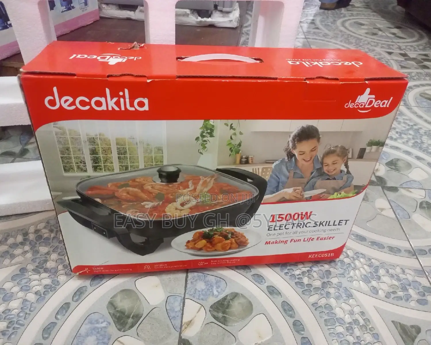 Decakila Skillet One Pot for All Your Cooking Needs.