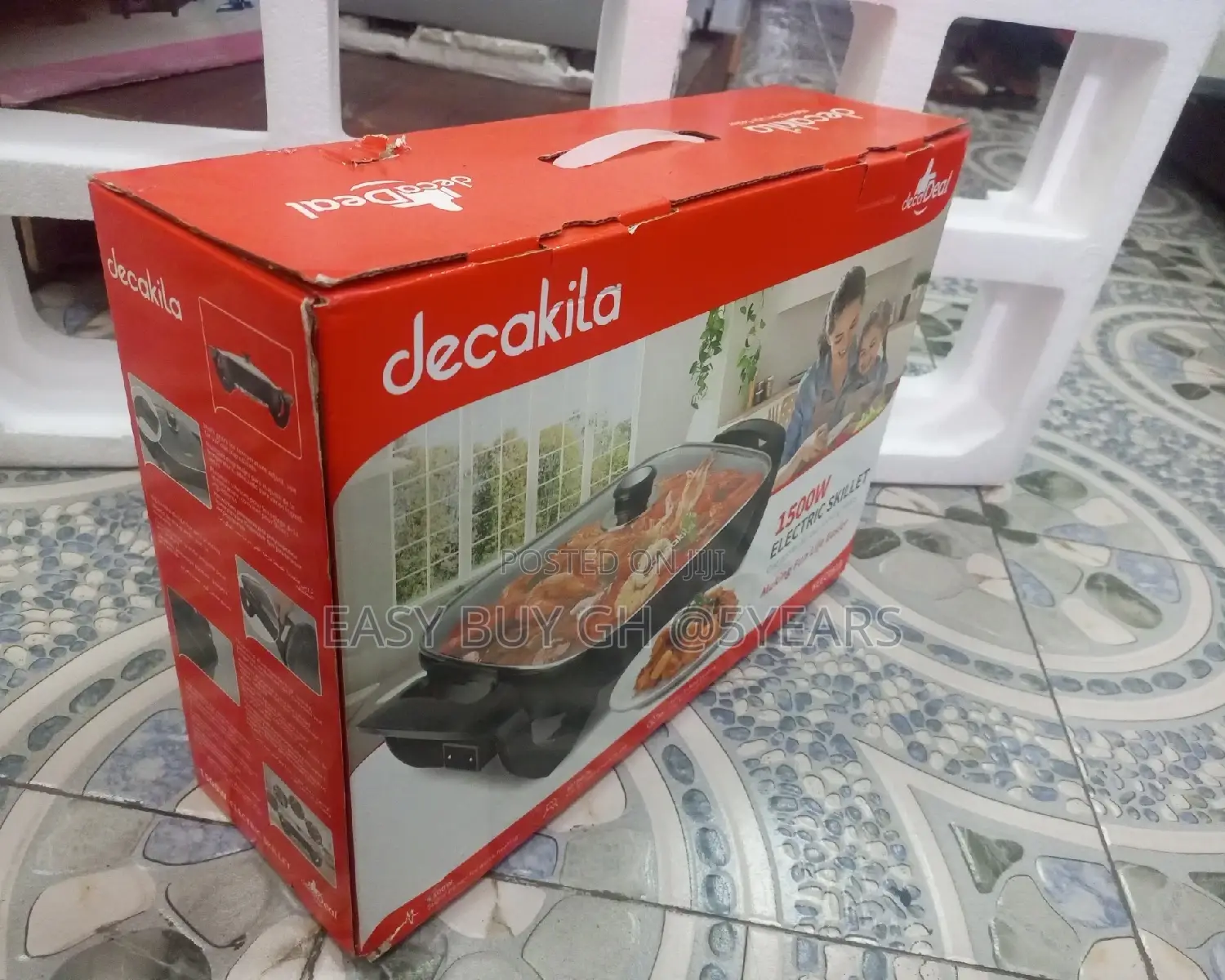 Quality and Affordable With Decakila Electric Skillet.