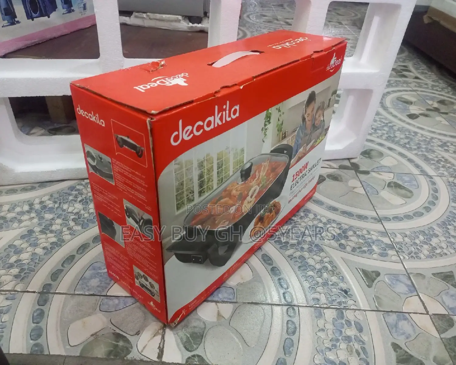 Available Decakila 1500w Electric Skillet.