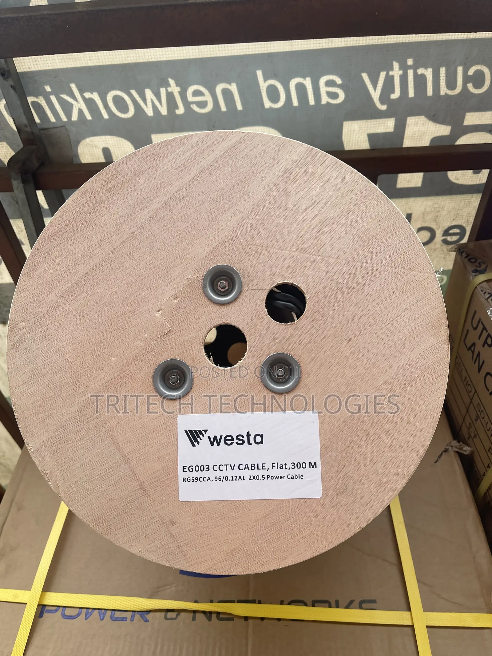 Westa Rg59 Cable With Power 305m or Coaxial Cable + Power