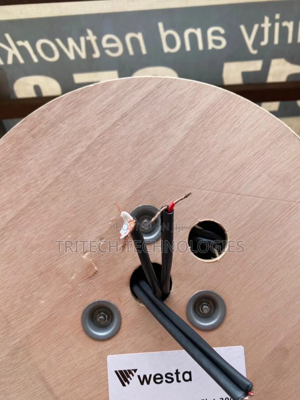Westa Rg59 Cable With Power 305m or Coaxial Cable + Power