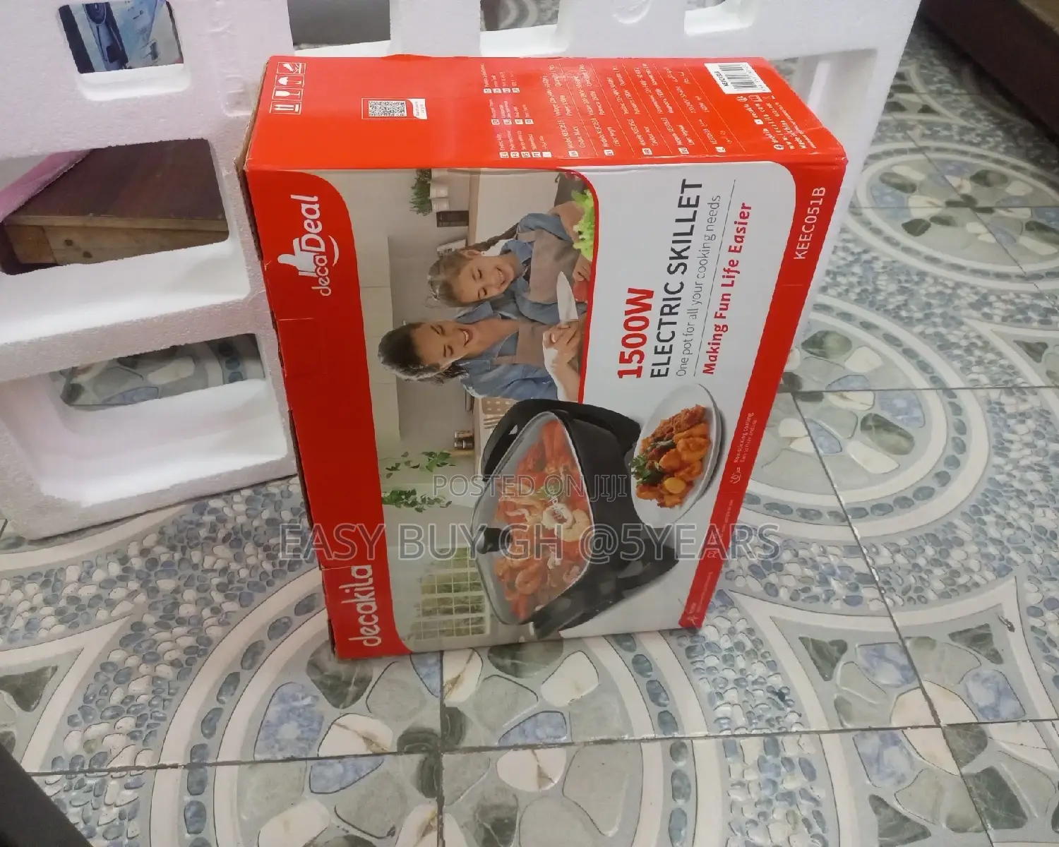 Quality and Affordable Price Decakila Electric Skillet.