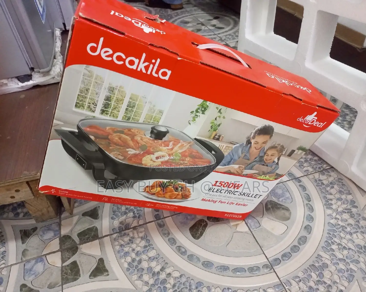Fast Cooking Food Decakila Electric Skillet One for All Need